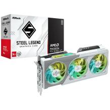 Asrock Videokaart RX9060XT SL 16GO 16GB GDDR6, PCIe x16 5.0, 7680 x 4320, 3 ventilaatorit, 128 bit, 20 Gbit/s, 550 W