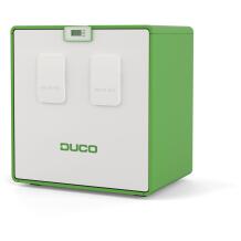 DUCO DucoBox Energy Comfort Plus D350 0000-4704, 350m³/h, 230V, 50Hz, A+, IP40, 47kg, DC mootorid, valge/roheline