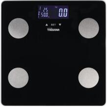 Tristar Asmeninė svarstyklė WG-2442, 150 kg, 100 g, Kūno masės indeksas, juoda