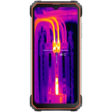 Atsparus 5G išmanusis telefonas su FLIR termovizoriumi BL8800 Dual 5G Pro 6.58″ FHD+ 8 GB 128 GB 8380 mAh Oranžinis Blackview