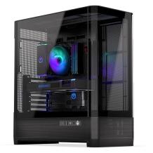 Endorfy Kompiuterio korpusas EY2A022, 239mm, 497mm, 520mm, juodas, 3x2.5" bays, 2x3.5" bays, 1xUSB Type-C, 1xUSB Type A