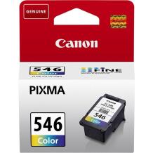 Canon CL-546 spalvota rašalo kasetė 8289B001, 8ml, 180 puslapių, mėlyna, geltona, purpurinė