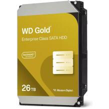 Western Digital HDD WD261KRYZ, 26 TB, 7200 RPM, 512 MB, SATA III, 3.5", 285 MiB/s, 5-60 °C, 12 V, 1 tk.
