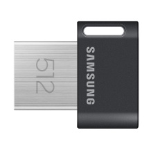 Samsung MUF-512AB/APC Fit Plus USB flash drive 512 GB USB 3.2 Gen 1 up to 400 MB/s read up to 110 MB/s write USB-A Grey