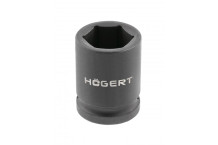 Īsā triecienuzmava 27 mm, 3/4" piedziņa, CrMo tērauds, HT4R145, HOGERT