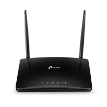 Wi-Fi maršrutizatorius AC1200 4G LTE dviejų dažnių su SIM palaikymu Archer MR402 802.11ac 300 Mbps (2.4 GHz) 867 Mbps (5 GHz) 3×10/100 LAN 1×10/100 LAN WAN Nano SIM 2 nuimamos antenos Juodas TP-Link