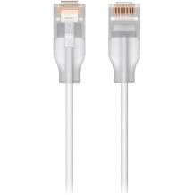 Ubiquiti UACC-Cable-Patch-EL-3M-W, сетевой кабель, 3м, RJ-45, RJ-45, Cat6, 2.5мм, 2.5GbE, PoE++, прямой разъем, 1 шт.