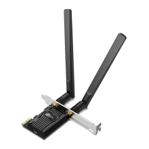 AX1800 Wi-Fi 6 Bluetooth 5.2 PCIe adapteris, TP-Link, Archer TX20E, 1201 Mbps, 574 Mbps, 2 antenos