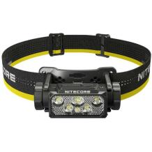 Nitecore HC60 UHE, Налобный фонарь, 1600 лм, 6 LED, 4000 мАч, IP68, Водонепроницаем до 2 м, Ударопрочный до 2 м, USB зарядка