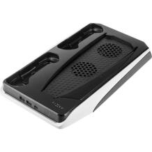 Fixed Lādētājs MODELIS FIXPS5-MCS-BW, 26cm USB-C kabelis, 1x24 pin USB-C, 2x24 pin USB-C, aktīvā dzesēšana, 2x USB-C lādēšana