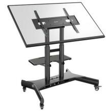 Onkron TV alus TS1380-B, 50-83 tolli, maksimaalne kandevõime 65.5 kg, VESA 100x100-800x500 mm, kõrguse reguleerimine 880-1200 mm