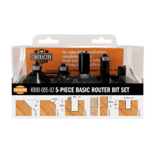 Набор фрез S=8 D=12/16/12.7/25/35 Z2 RH, CMT, K900-005-02, 12/16, 7/25