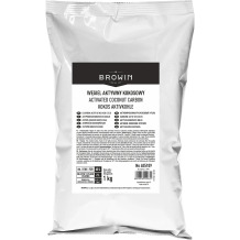 Active Coconut Carbon BROWIN 405109, 1 kg, grain size 0.55-2.4 mm, adsorption activity >60%