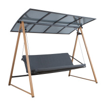 Šūpoles HERNING pelēks 78332