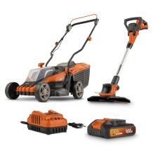 Dārza instrumentu komplekts bezvadu 2 daļas - iekļauts akumulators, POWERPLUS, POWDPG75567, Spriegums: 20 V, Pļaušanas augstums: 25-65 mm