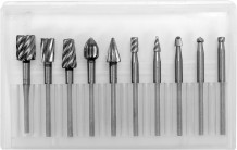 10PCS SET OF ROTARY FILES FOR MINI GRIND YT-61731 YATO