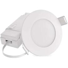 Emos LED prožektorius LORI ZV1163, 4,5 W, 345 lm, IP65, 110°, 2700/4000 K, įmontuojamas, plastikas