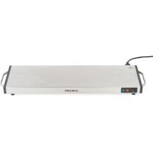 Progress bezvadu sildīšanas plīts EK2610PVDE, 1200W, 60x20cm, nerūsējošais tērauds/melns, 1 sildīšanas plāksne