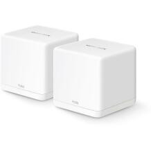 Mercusys беспроводная Mesh-система HALO H60X(2-PACK) 1500 Мбит/с, двухдиапазонная 2.4 GHz/5 GHz, 350 м², 2 порта