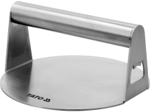 Burgeru prese, YATO, YG-20135, nerūsējošais tērauds, 16 cm diametrs, 415 g