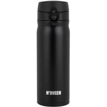 Noveen Termo butelis TB810, 0.4l, juodas, nerūdijantis plienas, dviguba siena, be BPA, 12h šilumos, 12h šalčio