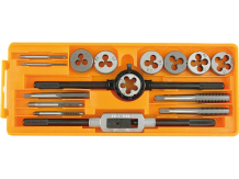 Vītņgriežu komplekts (M3 M4 M5 M6 M8 M10 M12 M3-M12) 16 gab 10003279 TOYA