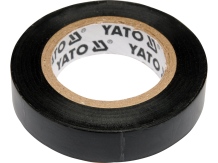 Isolatsioonilint 0,13mm 12mmx10M must YT-8152 YATO