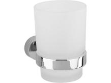 Zobu birstes turētājs Fala, 69301, ovāls, hromēts, 9.6 cm augsts, 6.5 cm diametrs