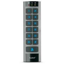 Satel считыватель карт с клавиатурой ACCO-SCR-BG, 47 x 158 x 24 мм, поддержка 125 кГц, светодиодные индикаторы, встроенный зуммер