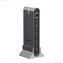 Acer Type-C Universal Docking Station 15in1 HP.DSCAB.022, 100 W, 10/100/1000 Mbit/s, HDMI 2, DP 1, USB 3.2 Gen 1 (3.1 Gen 1) 2