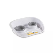 Maisto dubenėlių rinkinys Rinkinys Vakarienė 0,25+0,35L 46x35x11cm pilka 2197771 STEFANPLAST