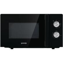 Gorenje Mikrobangų krosnelė MO20E2BH, 800 W, 20 L, Grilis, Juoda