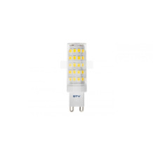 LED spuldze A-G, G9, 3000K, 6.5W, AC220-240V, 360°, 600lm, 57mA LD-G9P67W0-30 GTV