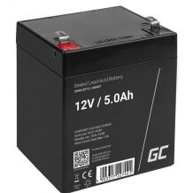 Green Cell Akumuliatorius AGM27, 12V, 5Ah, 1 vnt.