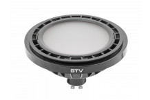 LED spuldze A-G, ES111, GU10, 12,5W, 1250 Lm, 4000K, 120°, Melna LD-ES111NW13W120-10 GTV