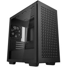 Deepcool Корпус CH370 R-CH370-BKNAM1-G-1, 2x USB 3.0, 1x аудио, 2.5" - 2+1, 3.5" - 2, 4 слота расширения, черный, боковое окно