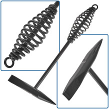 Metināšanas āmurs ar atsperes rokturi, 300g, G72237, GEKO