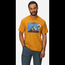 Krekls MARMOT ARCHIVE Tee SS 01, MARMOT, 0195115347208, Materiāls: 60% kokvilna, 40% pārstrādāts poliesters; Piegriezums: regulārs; Izmērs: L; Krāsa: HONEY GLAZE