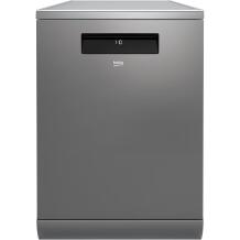 Beko indaplovė DEN48530X, 15 indų komplektai, 8 programos, energijos klasė D, nerūdijantis plienas