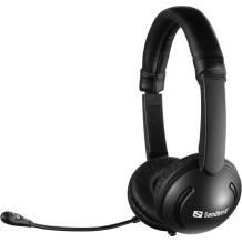Sandberg Ausinės 326-15, 1.8m, 100 dB, 32 Ω, 2 x 3.5 mm, 30-16000 Hz, unidirekcinis mikrofonas, pasyvus triukšmo slopinimas