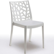 Dārza krēsls Matrix balts; 16352 BICA