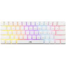 Baracuda DOLPHIN-W-RED BGK-03211, 61 taustiņi, USB, mehāniski sarkanie slēdži, apgaismojums