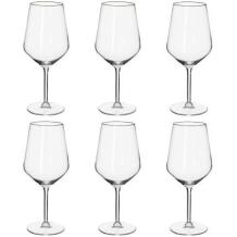 Alpina Бокалы для красного вина 2864297, 530ml, 6шт, прозрачные, стекло