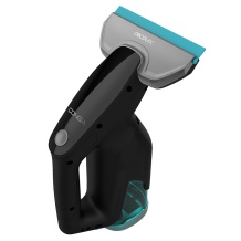 Bezvada logu tīrītājs 3-in-1 akumulators 40 min darba laiks 28 cm tīrīšanas platums 0.1 L tvertne Conga Popstar Glass Titanium Melns 5722 Cecotec