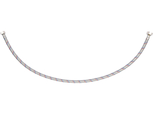 Savienojuma šļūtene F/F 1/2" x 3/8", FALA, 71811, 800 mm, nerūsējošais tērauds, EPDM gumija, 32 l/min plūsma