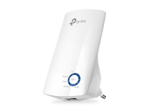 TP-Link TL-WA850RE N300 Wi-Fi diapazona pastiprinātājs/repeater 300 Mbps 2.4 GHz 1×10/100 Mbps Ethernet Balta