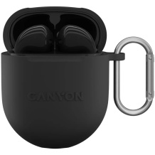 Bezvadu TWS austiņas ar Bluetooth savienojumu TWS-6 Melns CNS-TWS6B CANYON