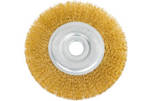 Disc Brass Brush, FORSAGE, F-BWF006, 150 mm, 22.2 mm mounting diameter, 4500 RPM