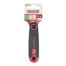 Hex raktų rinkinys TX 8 vnt. KREATOR KRTH21703 Chrome vanadium, Plastikinis dėklas