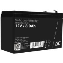 Green Cell Akumuliatorius AGM VRLA 12V 8Ah AGM46, 12 V, 8000 mAh, be priežiūros, saugu naudoti bet kurioje padėtyje